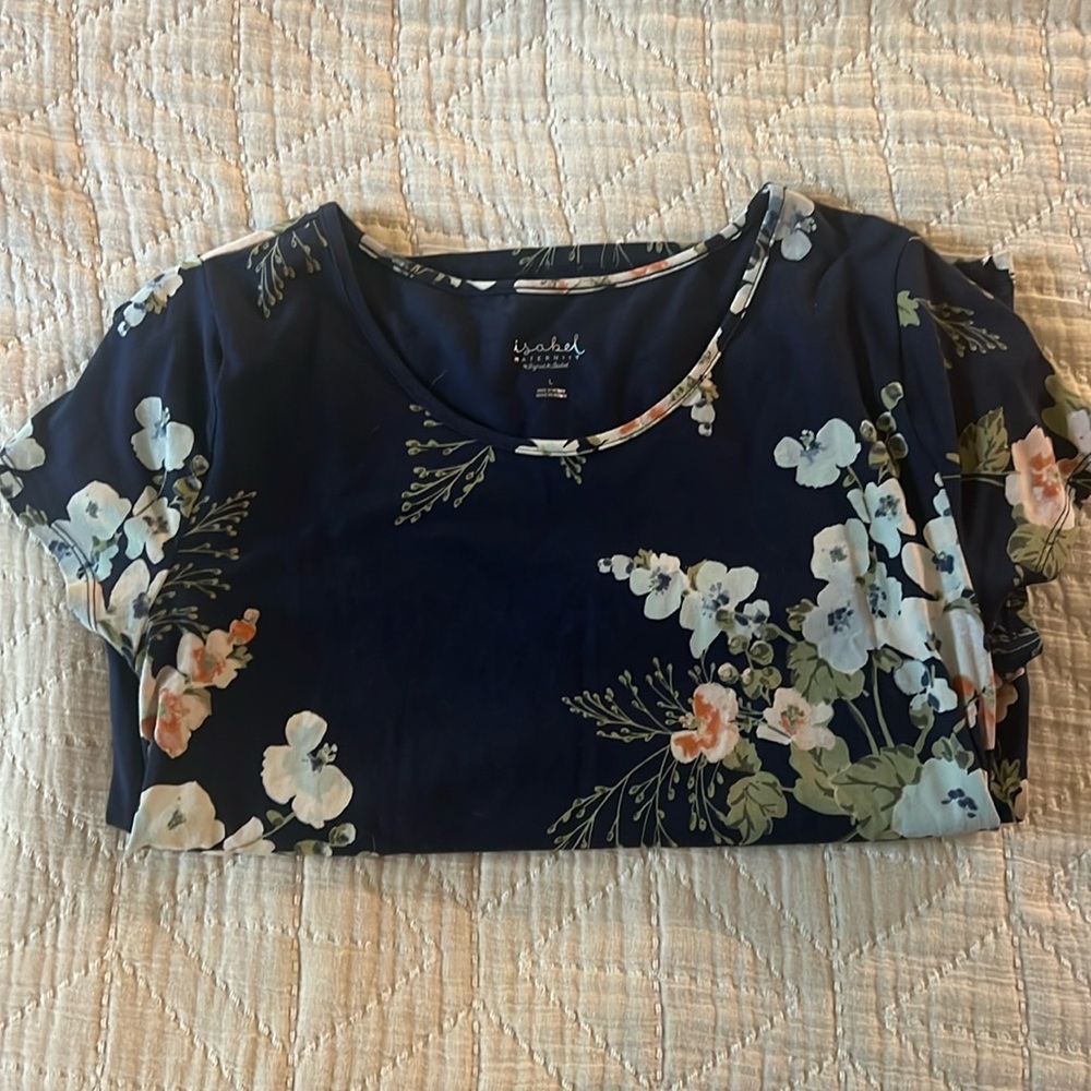 Isabel Maternity Cotton Stretch Dress